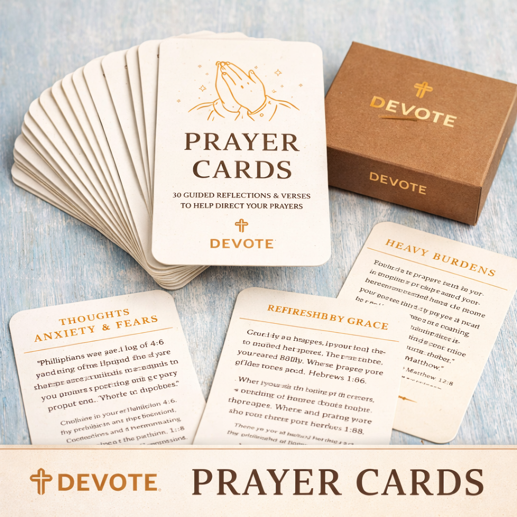 Devote - Prayer Cards